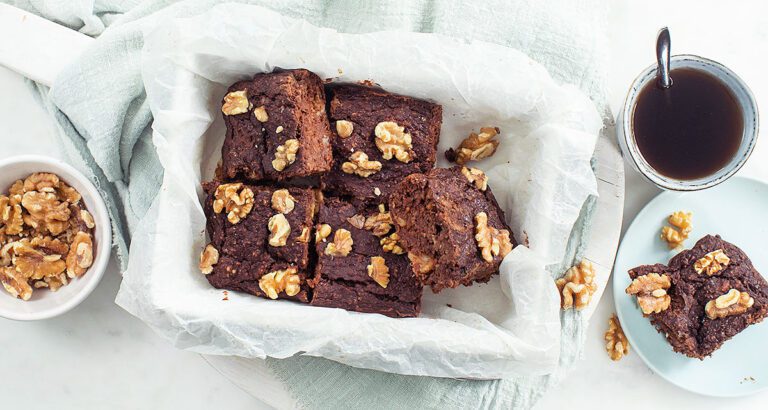 Gezonde(re) ontbijt brownies