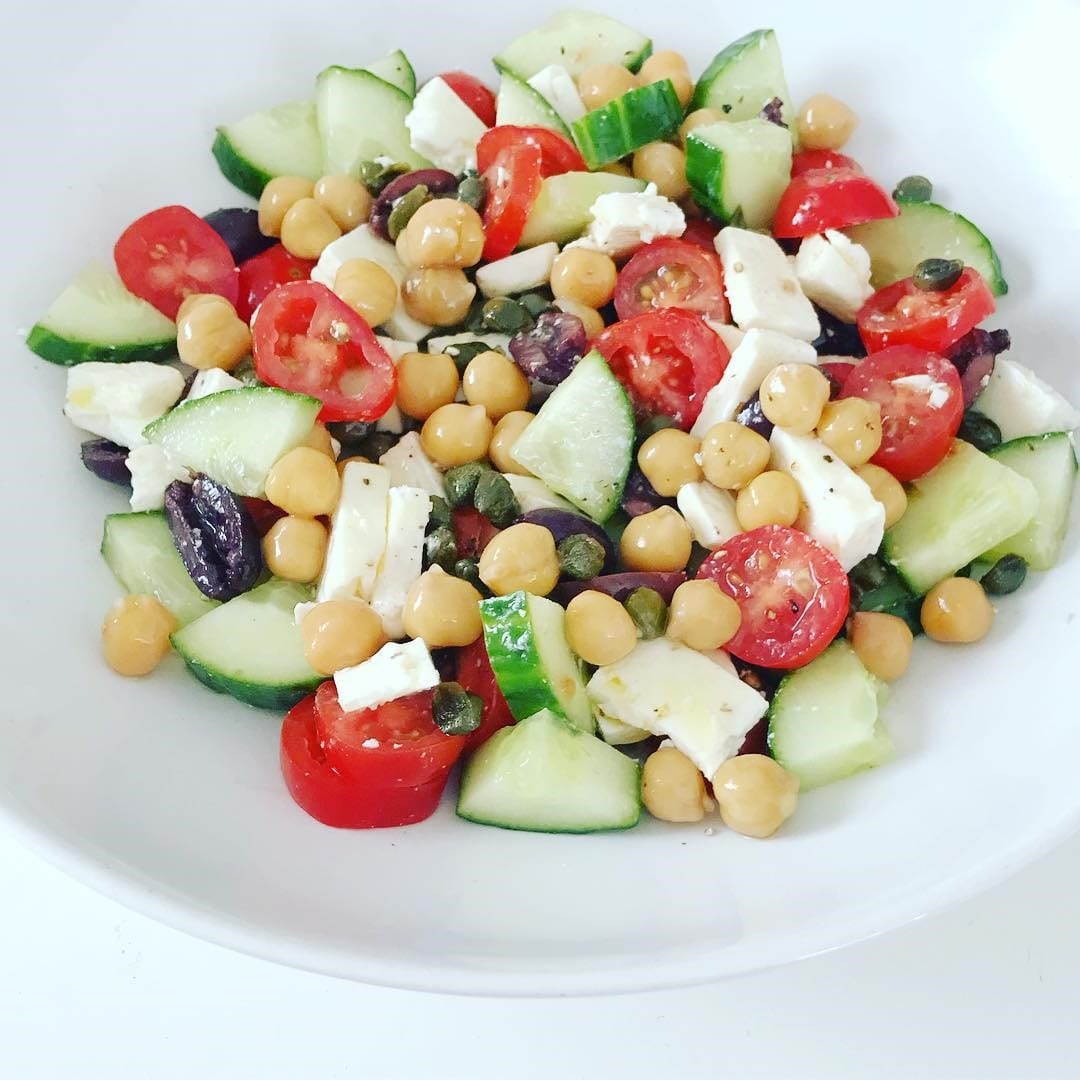 Griekse salade met een twist