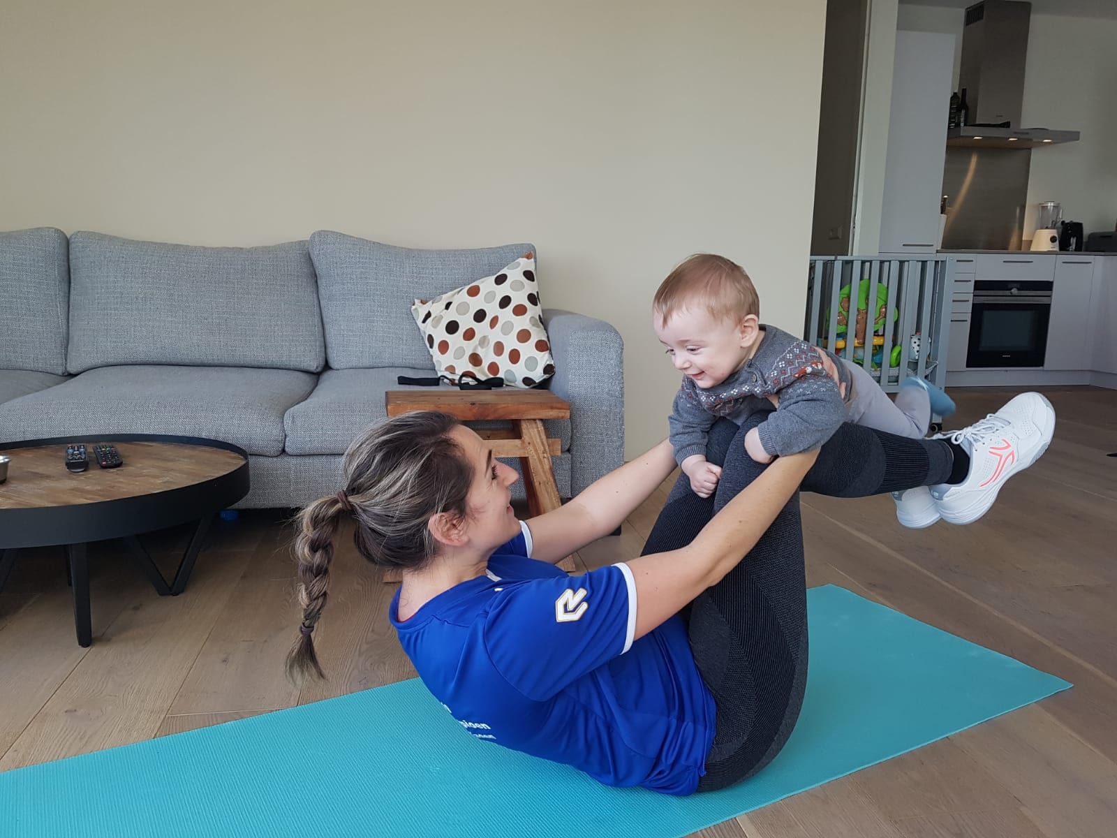 Mama en baby workout6