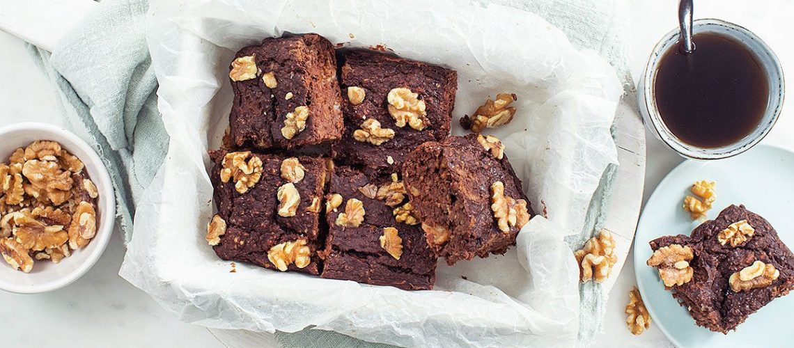 Gezonde ontbijt brownies