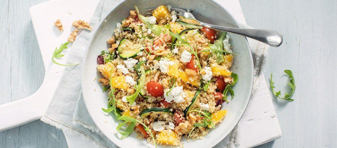 Quinoa salade met cherrytomaatjes