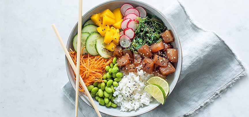 Griekse bowl met tzatziki