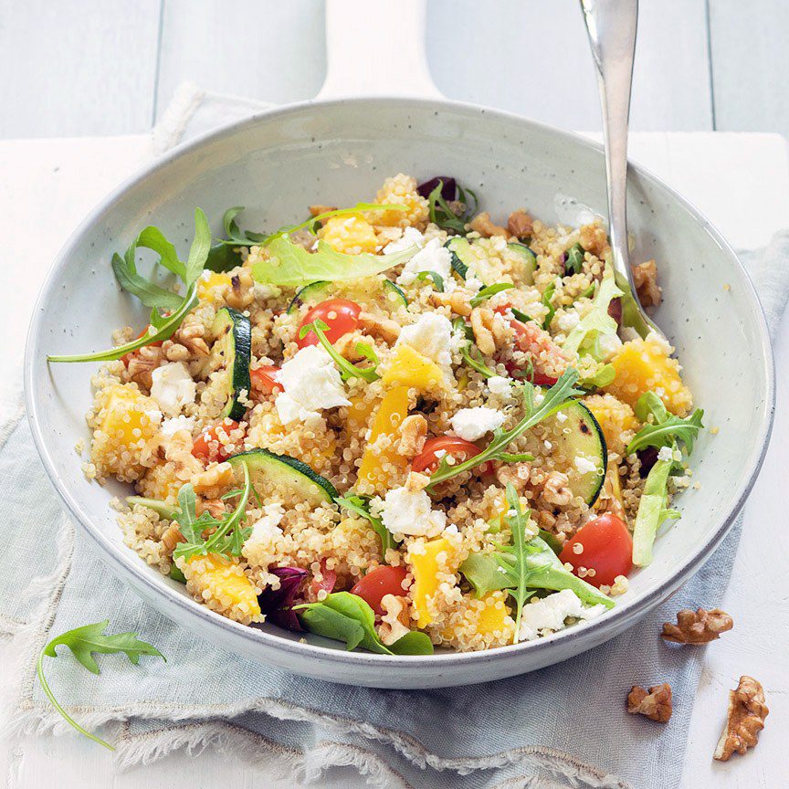 Quinoa salade met mango