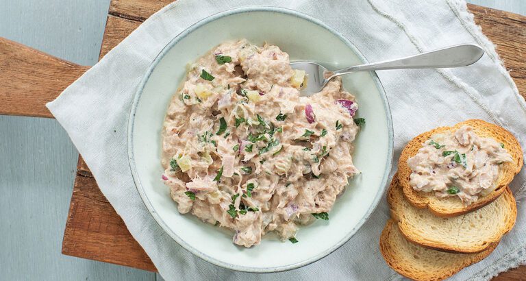 Gezonde tonijnsalade